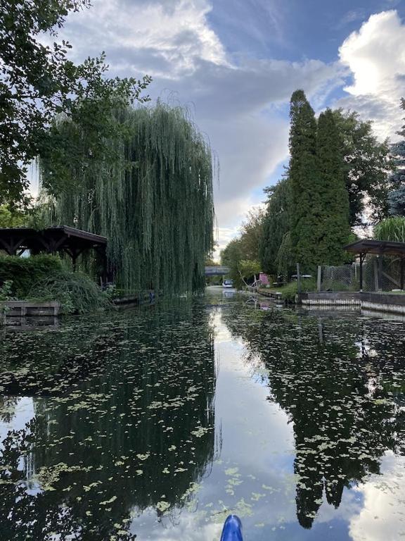 Holzhaus Mit Direktem Wasserzugang In Berlin-Koepenick Eksteriør billede