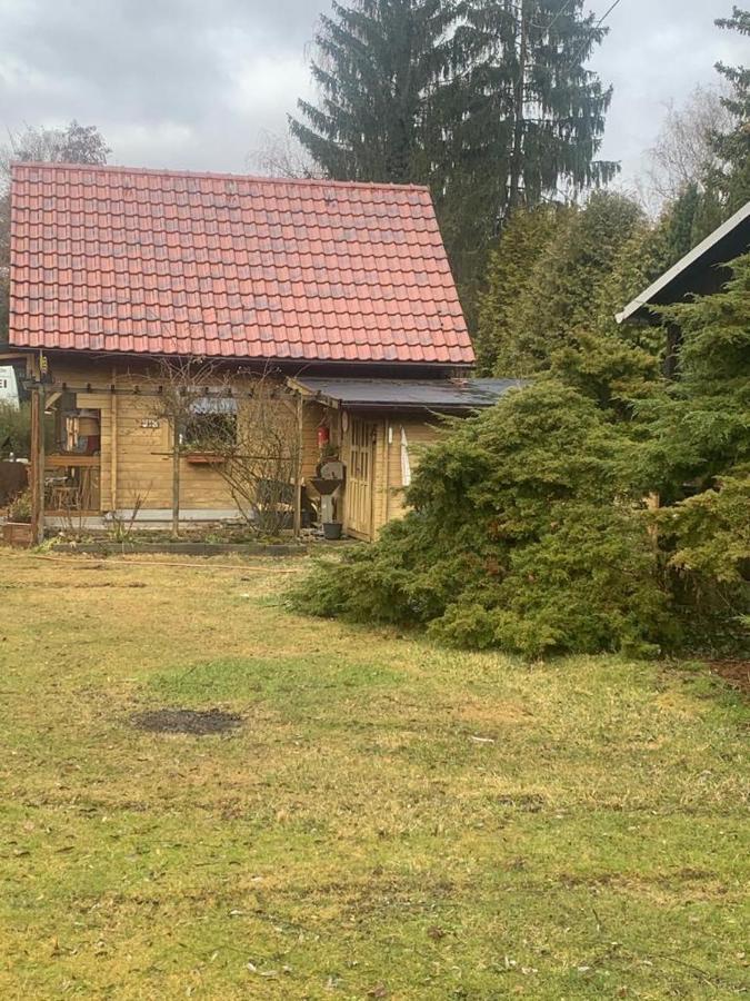 Holzhaus Mit Direktem Wasserzugang In Berlin-Koepenick Eksteriør billede